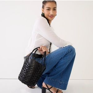 JCREW SEDONA BASKET BAG NWT
